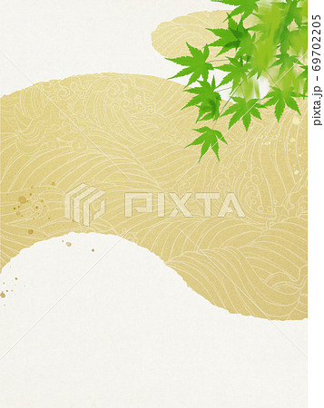 水の流れを表現した和風の背景 - 複数のバリエーションがあります 水の流れを表現した和風の背景 - 複数のバリエーションがあります 69702205