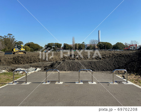 夢の島公園 工事中 夢の島公園 工事中 69702208