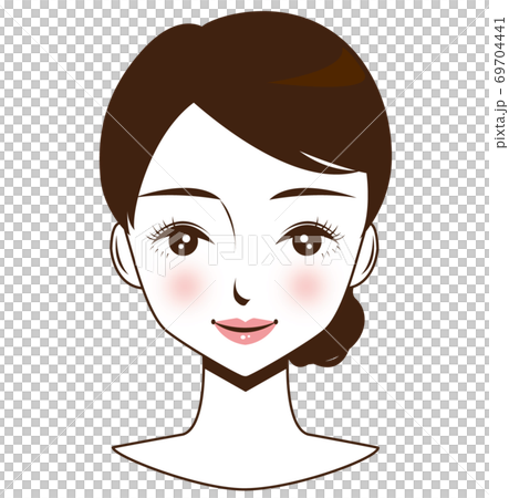 女性の顔、美容 女性の顔、美容 69704441