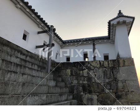 《津山城　備中櫓と石垣（岡山県　津山市）》 69704821