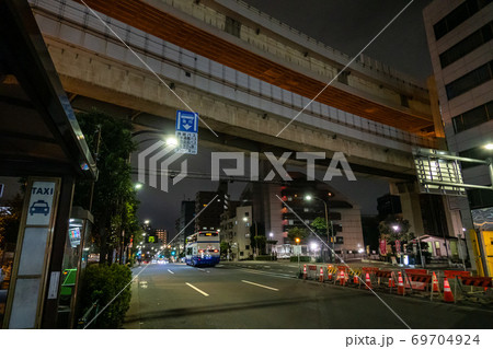 木場駅前 夜景 木場駅前 夜景 69704924