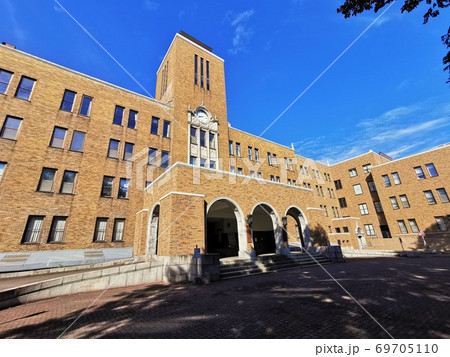 北海道大学農学部本館の写真素材