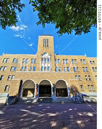 北海道大学農学部本館の写真素材