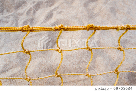 Mesh net of beach volleyball Mesh net of beach volleyball 69705634