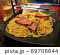 バーメニュー：ベーコンのペペロンチーノ 69706644