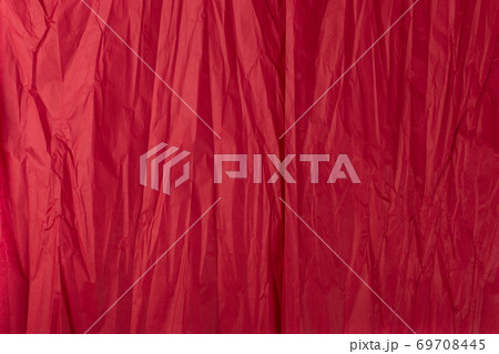 Crumpled Paper Texture Background, Wrinkled Document Pattern 69708445