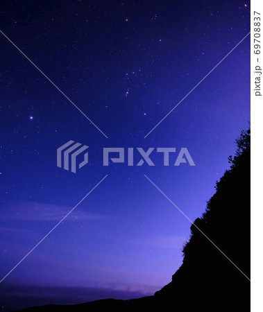 城ヶ島からみるオリオン座 69708837