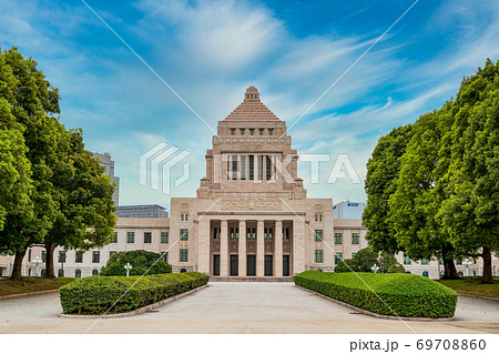 東京都千代田区　国会議事堂 69708860