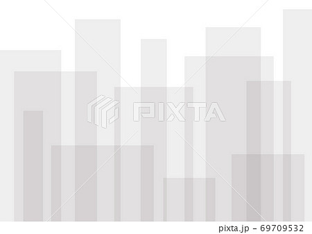 ビル マンション 構造 高層 街 都市 線画 線 ベクター 素材 AI eps JPEG 画像 69709532