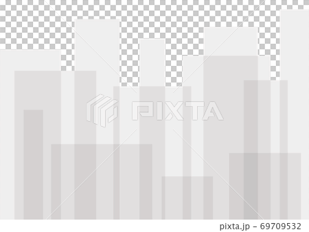 ビル マンション 構造 高層 街 都市 線画 線 ベクター 素材 AI eps JPEG 画像 69709532