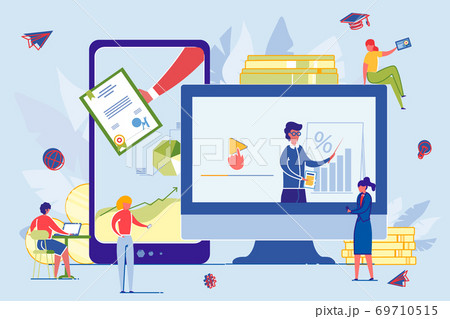 Computer Displays with Online Education Group. Computer Displays with Online Education Group. 69710515