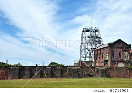 世界文化遺産 三池炭鉱万田坑 世界文化遺産 三池炭鉱万田坑 69711901