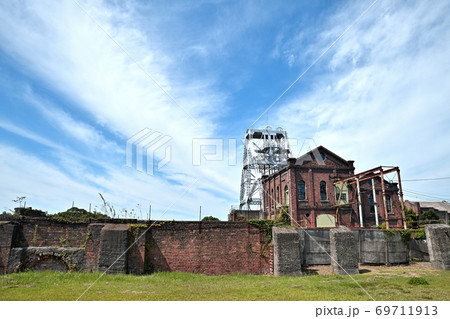 世界文化遺産 三池炭鉱万田坑 世界文化遺産 三池炭鉱万田坑 69711913