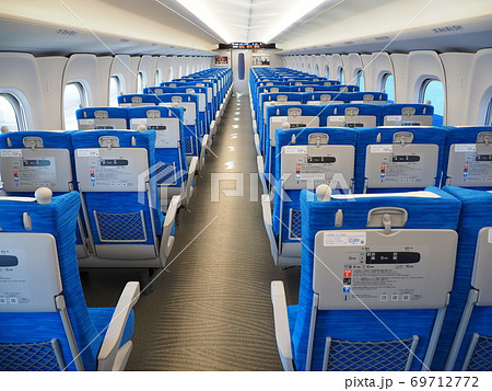 新幹線N700S　J1編成　車内　米原駅にて 69712772