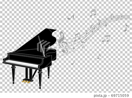 Piano illustration Piano illustration 69715059