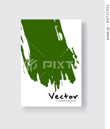 Abstract ink brush banners with grunge effect Abstract ink brush banners with grunge effect 69717052