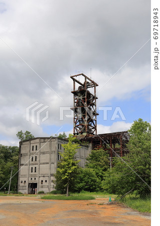 北海道 三笠 炭鉱遺産 旧奔別炭鉱立坑櫓 北海道 三笠 炭鉱遺産 旧奔別炭鉱立坑櫓 69718943