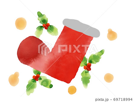 クレヨンのクリスマス背景 69718994
