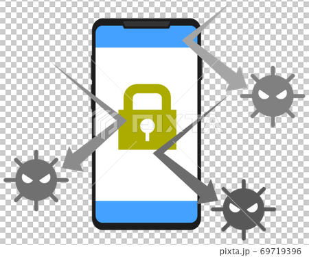Security to protect your smartphone from viruses 69719396