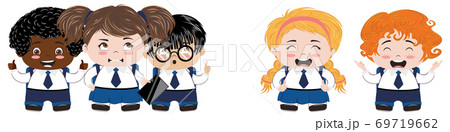 Happy school kids 69719662