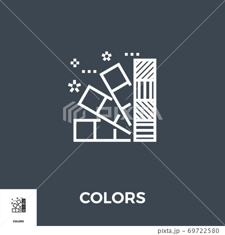 Colors Line Icon Colors Line Icon 69722580
