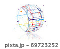 イラスト　球体　イメージ 69723252