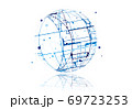イラスト　球体　イメージ 69723253