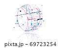 イラスト　球体　イメージ 69723254