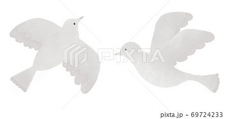 Illustration Of White Bird Stock Illustration