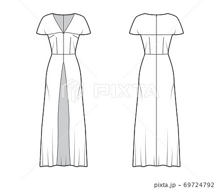 Top Technical Fashion Illustration With Deep のイラスト素材 Top Technical Fashion Illustration With Deep のイラスト素材