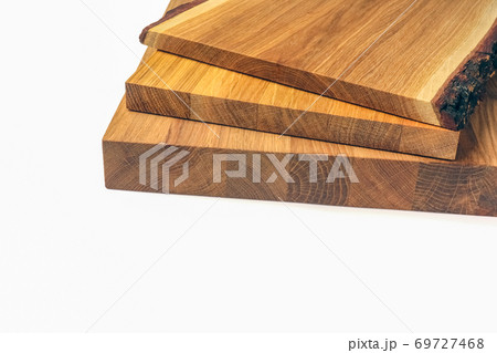 set of cutting boards close-up on a white background set of cutting boards close-up on a white background 69727468