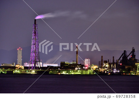 工場夜景 69728358