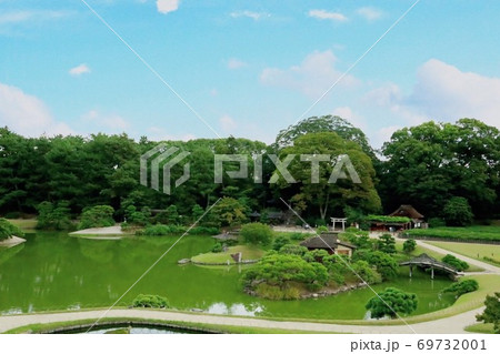 後楽園の庭園 後楽園の庭園 69732001