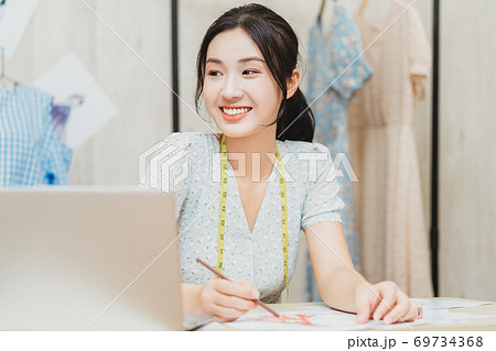 Woman fashion design Woman fashion design 69734368