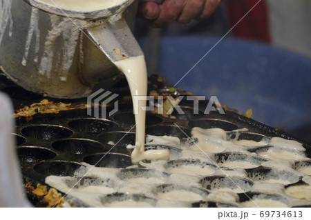 たこ焼きの種 写真素材 たこ焼きの種 写真素材 69734613