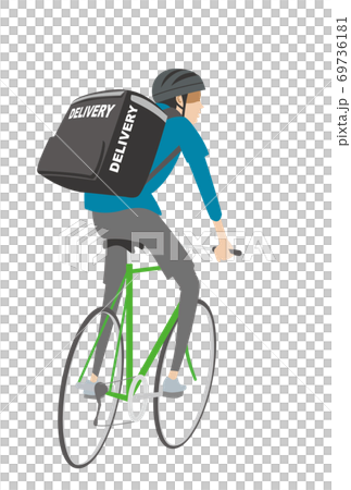 Bicycle Man_Food Delivery 69736181