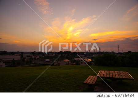 美しい夕焼け 美しい夕焼け 69736434