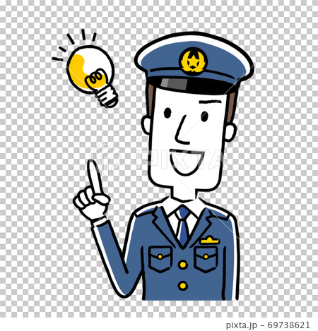 Illustrations: Young male police officer, ideas, ideas 69738621