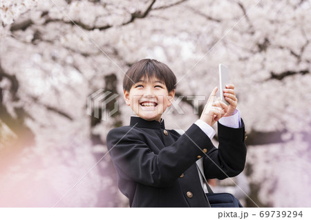 中学生 春 中学生 春 69739294