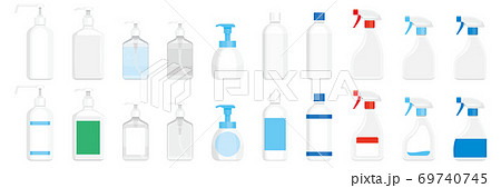 スプレー、ボトル、ポンプ容器 除菌 洗剤 スプレー、ボトル、ポンプ容器 除菌 洗剤 69740745