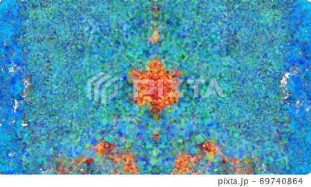 青と緑の模様 青と緑の模様 69740864