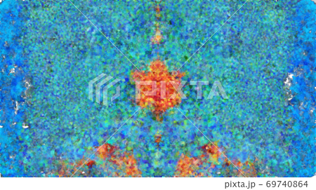 青と緑の模様 青と緑の模様 69740864