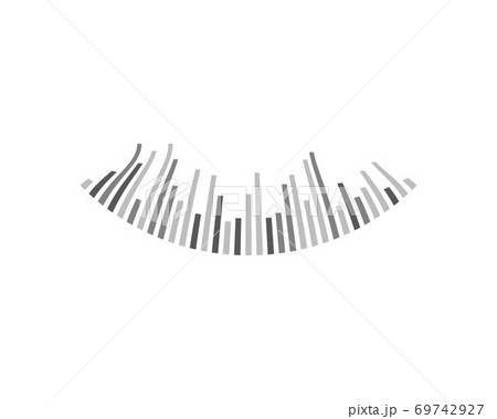 sound wave ilustration vector sound wave ilustration vector 69742927