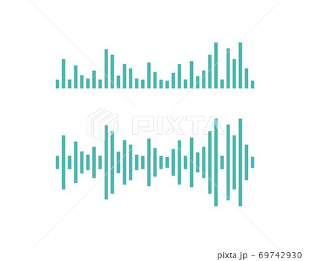 sound wave ilustration vector sound wave ilustration vector 69742930
