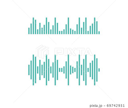 sound wave ilustration vector sound wave ilustration vector 69742931