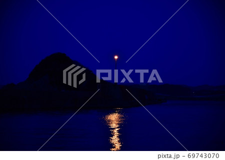 島の灯り 長崎市高島 島の灯り 長崎市高島 69743070