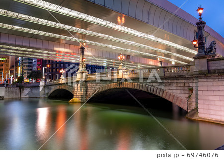 東京 日本橋の夜景(スローシャッター) 東京 日本橋の夜景(スローシャッター) 69746076