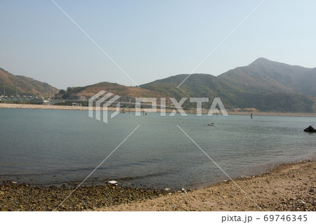 2 Dec 2007 the nature view at Sunny Bay Beach, hong kong 69746345