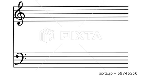 楽譜のイメージ素材、3Dレンダリング 69746550