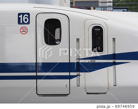 新幹線N700S　J3編成試運転　京都駅にて 69746959